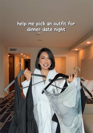 1,2 or 3? Which one would you go for? @D Y N A M I T E you guys are SERVING! #dinneroutfit #datenight #tryonhaul ad