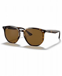 Ray-Ban Unisex Polarized Low Bridge Fit Sunglasses, RB4306F 54 - Macy's
