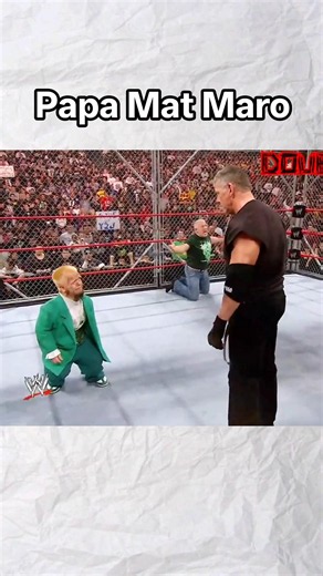 Vince Mcmahon Vs Hornswoggle Still Cage Match