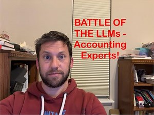 [102] AI Accountants are here! Testing ChatGPT, Claude & Others on Complex Accounting Problems