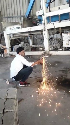 Apollo Zenith Block Making Machine welding and grinding short video