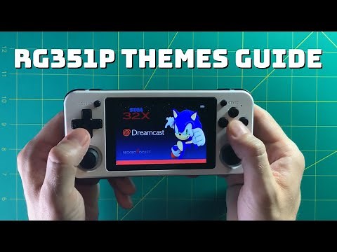RG351P themes guide - scrape box art, download and customize themes!