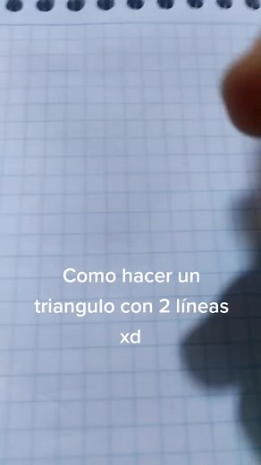 Tutorial: Cómo hacer un triángulo con 2 líneas