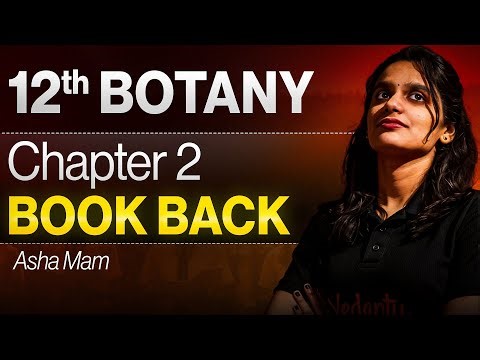 12th Botany | Chapter 2 Book Back | TN State Board | Asha Ma'am