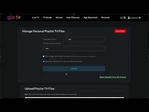 Personal Playlist TV – How to Create Your Own TV Channel!