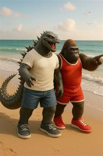 Godzilla has a transforming watch #godzilla #kingkong #monster #godzillavskong