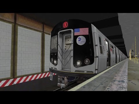 [OpenBVE] R160 Siemens R train full ride from Bay Ridge to Forest Hills