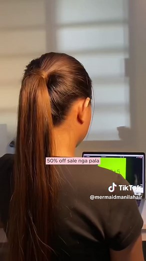 Mermaid Manila Hair on TikTok