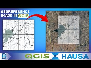 How to Georeference an Image in QGIS Using a CSV File