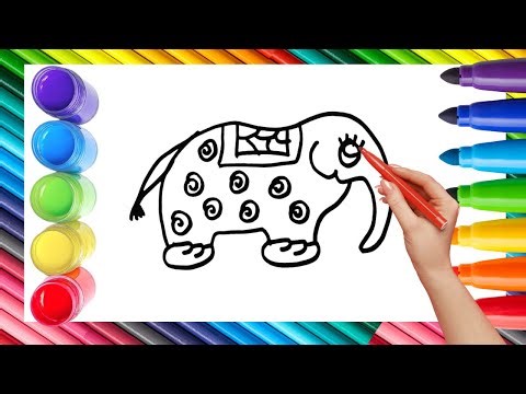 How To Draw cute Lirili Larila Drawing, Painting & Coloring For Kids and Toddlers_🌈🎨 🐋