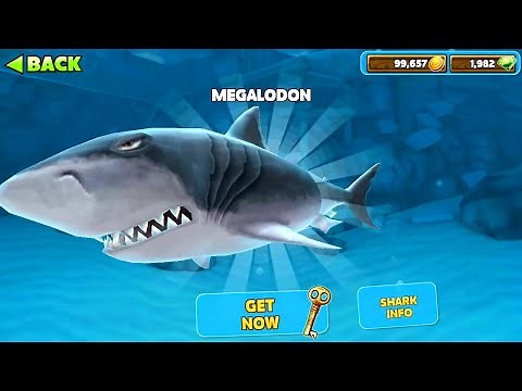 Hungry Shark Evolution 🦈 MEGALODON Android Gameplay #2
