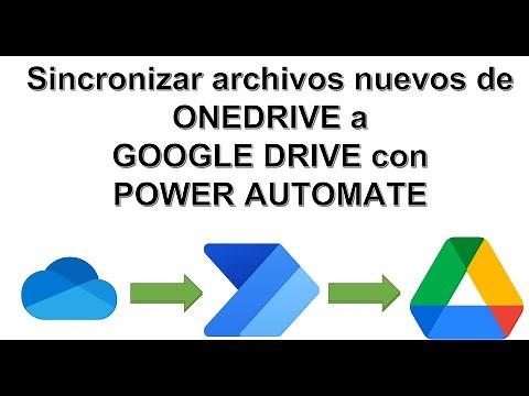 Sincronizar archivos nuevos de Onedrive a Google Drive con Power Automate