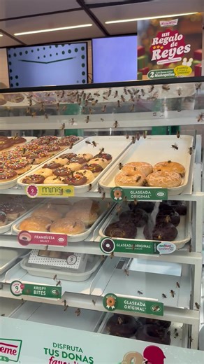 Delicious Honey Donuts: Sweet Treats with Bees