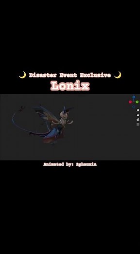 A lunar presence drifts effortless across the night sky #creaturesofsonariaroblox #roblox