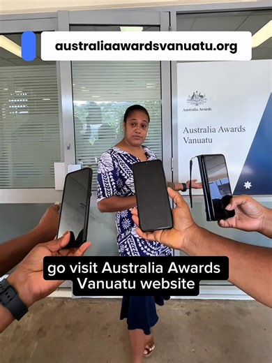 📢 Aplikesen blong Ostrelia Awods Skolasip bai hemi open soon! The Australia Awards Scholarships for intake 2027 will open from 9am on 1 February 2026 to 2pm on 30 April 2026 🗓️ 🌐 Visit www.australiaawardsvanuatu.org or call 22114 for more information and to start your application process. ⏳ No mestem janis blong karem wan hae kwalifikesen! Ministry of Education & Training, Vanuatu | Australia Awards | Australian High Commission, Vanuatu