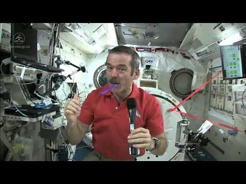 How To Brush Your Teeth In Space | Video