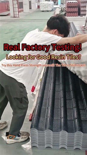 Lesso Yangming Resin Tiles, Quality you can see! #roof #roofsheet #atap #resintile #resin