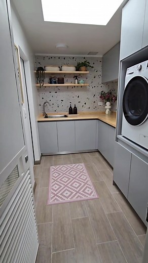 Transformación sorprendente de un cuarto de lavado