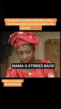 You Can’t Do Anything To Me, Mazi!” – Mama G’s Savage Reply Shocks Everyone #movie #mimimars