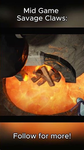 Mid Game Savage Claws Recipe... #roblox #theforgeroblox #gaming