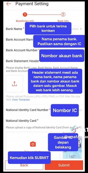 Cara Daftar Akaun Bank Shopee Affiliate Secara Mudah