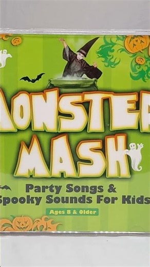 Monster Mash CD Party Songs and Spooky Sounds For Kids Ages 8 and Older