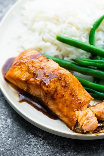 Balsamic Salmon Marinade (3 ingredients!)