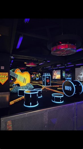 115K views · 6K reactions | One of the COOLEST parts about Vegas? Visiting KISS World Las Vegas, featuring KISS Mini Golf!  Explore treasures from Gene’s personal collection and enjoy all the rock ‘n’ roll fun you can imagine. : adkinsguitar_official on IG #KISSWorldLV #KISSMiniGolf #VegasAttractions #RockNRollVegas #VegasFun #MusicLegends | KISS World Las Vegas, Featuring KISS Mini Golf | Facebook