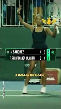 🏆🇫🇷Tiantsoa Sarah Rakotomanga Rajaonah est une VRAIE petite CHAMPIONNE ! Elle remporte le WTA 250