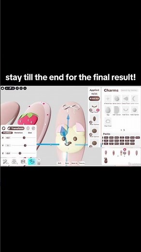 Follow for more nail designs! Game: Nail It! On Roblox #nailart #robloxgames #kawaii