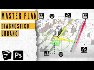 Cómo hacer un MASTER PLAN en PHOTOSHOP ✔️✔️ | UN ARQUITECTO ESTUDIANTE