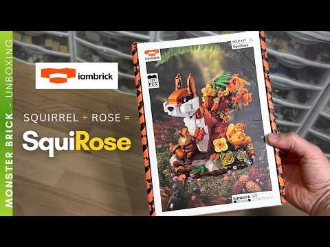 Squirrel Power! Unbox: iambrick SQUIROSE (737 pieces) 31107 Botanical Woodland