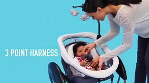 Graco's NEW DreamGlider Gliding Swing and Sleeper uses the same gentle motion as your nursery glider to soothe baby, and also features two-speed vibration, six swinging speeds, classical melodies and nature sounds and more to keep baby soothed and comfortable. http://bit.ly/1LQ2LcY | Graco Children's Products