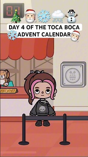 ❄️ OPEN DAY 4 OF THE NEW FREE GIFT IN THE TOCA BOCA ADVENT CALENDAR￼ 🎄