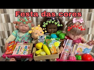 Festa das cores com as babys🟫🟥🟩🟨/ Milli Produções