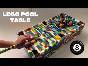Lego Pool/Billiard Table Tutorial! | V1 |