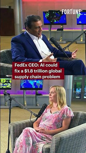 FedEx CEO: AI could help fix a $1.8 trillion global supply chain problem #FedEx #AI