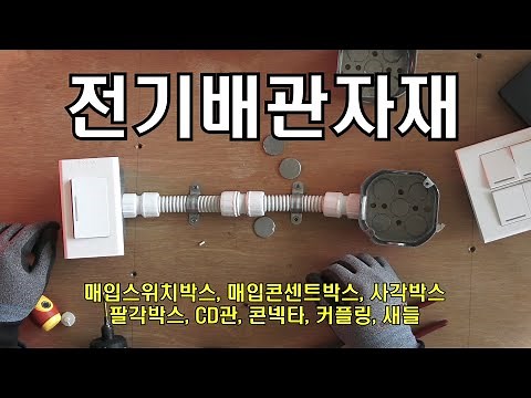 [Amateur] Electrical piping materials / Recessed switch box / Recessed outlet box / Connector / C...