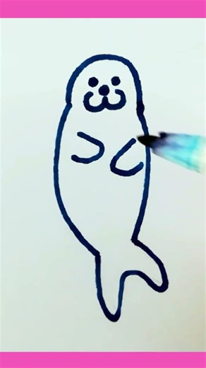 Draw This Cute in 15 seconds #draw#cute#kawaii