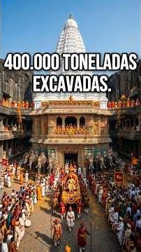 ¿Cómo era REALMENTE construir el Templo Kailasa en 760 d.C.? 🪨 | Reconstrucción con IA #historia