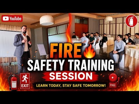 🔥 Fire Safety Training Session | Hotel Staff Emergency Awareness Training