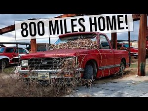 ABANDONED Chevy S10 Revived in Junkyard | Will It RUN AND DRIVE 800 Miles Home? | RESTORED