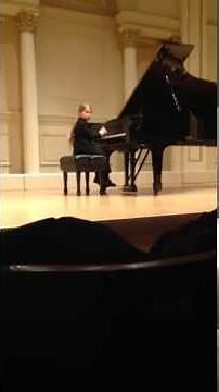 7 year old Elias performing Bach