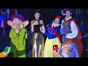 Sofia Carson, Snow White, Seven Dwarfs unveiling of Saks Fifth Avenue Holiday Windows 2017