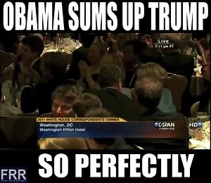 123K views · 6.6K reactions | Obama destroys Trump while Trump sits in the audience. | Free Rein Report | Facebook