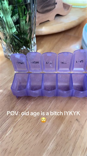 An important job that I absolutely hate doing but it keeps me on schedule taking my meds #fypシ #pov #meds #pillboxorganizer #oldage