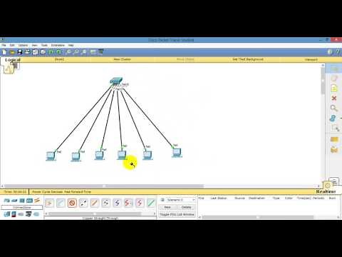 How to Connect PC with CISCO Switch in Packet Tracer