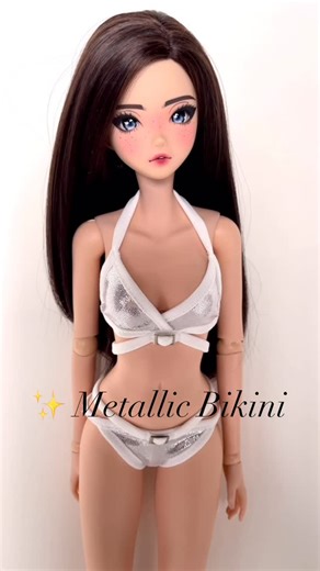 Smart Doll Boutique UK 🇬🇧 | ✨🩶✨ We had a customer request for a silver metallic version of our popular Bikini set. It's just landed in Smart Doll Boutique UK and we've... | Instagram