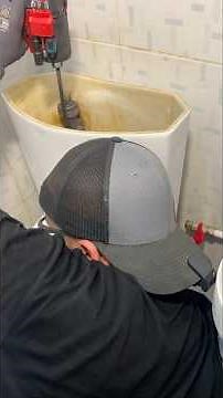 How to replace a toilet flush mechanism 🚽