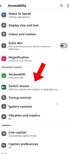 Switch Access kaise use kare? 📱 | Mobile ko bina touch control kare 🔥#smartphone #smartphone #tech